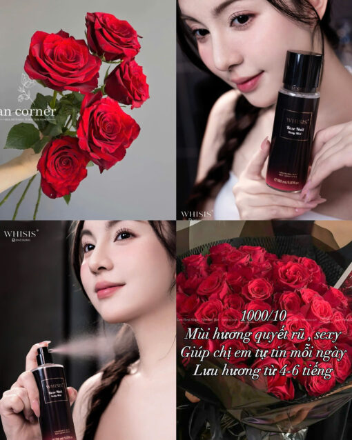 Xịt Thơm Cơ Thể Whisis Body Mist 150ml P4991 - Hình ảnh 4