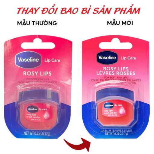 Sáp Dưỡng Môi VASELINE Cấp Ẩm, Mềm Mịn Lip Care 7g - Hình ảnh 2