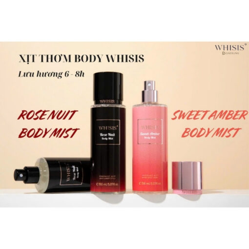 Xịt Thơm Cơ Thể Whisis Body Mist 150ml P4991 - Hình ảnh 7