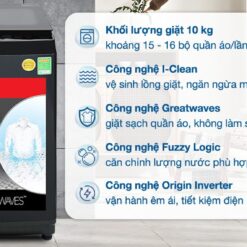Máy giặt Toshiba Inverter 10 kg AW-DM1100PV(KK)