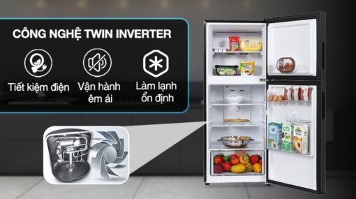 Tủ lạnh Aqua Inverter 189 lít AQR-T220FA(FB) - Hình ảnh 13