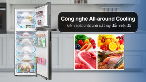 Tủ lạnh Samsung Inverter 305 lít RT31CG5424B1SV