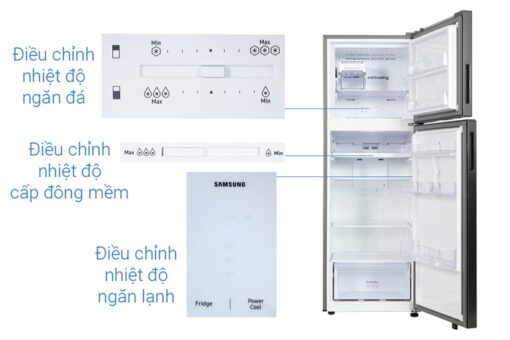 Tủ lạnh Samsung Inverter 305 lít RT31CG5424B1SV - Hình ảnh 9