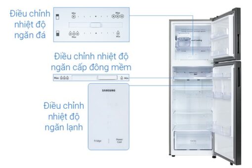 Tủ lạnh Samsung Inverter 348 lít RT35CG5424B1SV - Hình ảnh 9