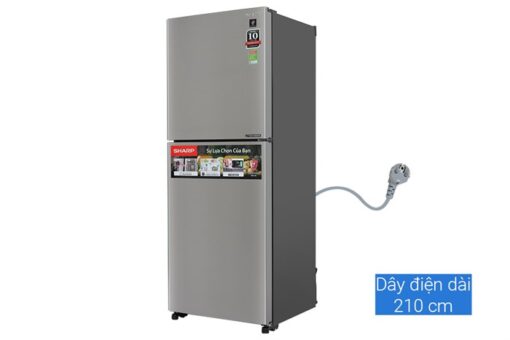 Tủ lạnh Sharp Inverter 330 lít SJ-XP352AE-SL - Hình ảnh 3