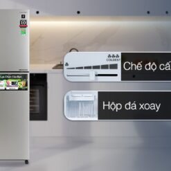 Tủ lạnh Sharp Inverter 330 lít SJ-XP352AE-SL