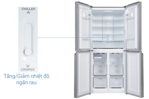 Tủ lạnh Sharp Inverter 362 lít Multi Door SJ-FX420VG-BK - Hình ảnh 10