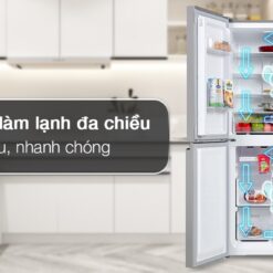 Tủ lạnh Sharp Inverter 362 lít Multi Door SJ-FX420VG-BK