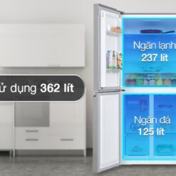 Tủ lạnh Sharp Inverter 362 lít Multi Door SJ-FX420VG-BK