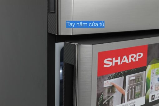 Tủ lạnh Sharp Inverter 330 lít SJ-XP352AE-SL - Hình ảnh 9