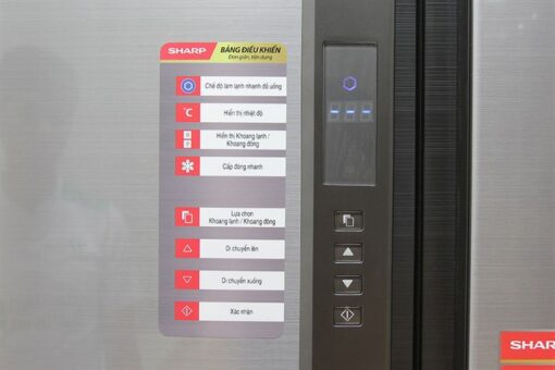 Tủ lạnh Sharp Inverter 556 lít SJ-FX630V-ST - Hình ảnh 9