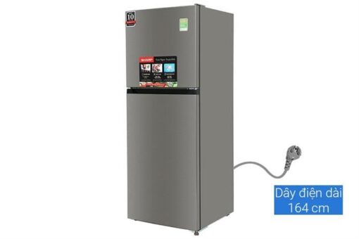 Tủ lạnh Sharp Inverter 197 lít SJ-X215V-SL - Hình ảnh 3