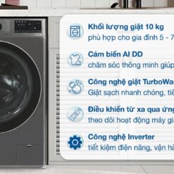 Máy giặt LG AI DD Inverter 10 kg FV1410S4B