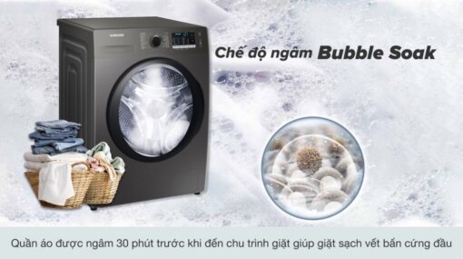 Máy giặt Samsung Inverter 9.5 kg WW95TA046AX/SV