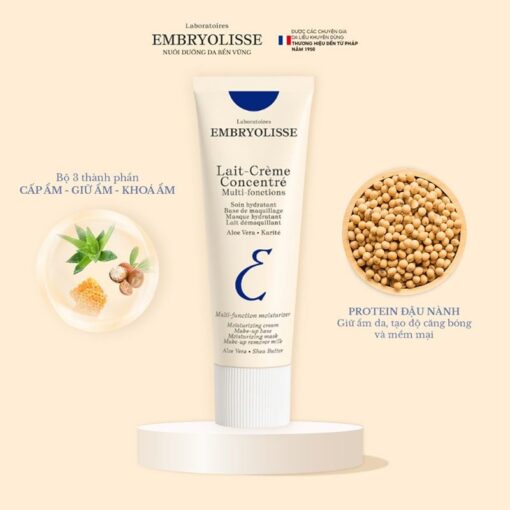Sữa Dưỡng Ẩm, Làm Dịu, Phục Hồi Da Embryolisse 75 ml Lait Creme P3924 - Hình ảnh 6