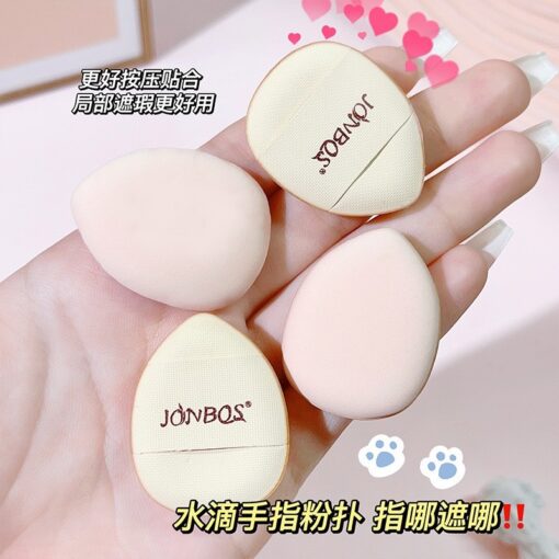 Sét 2 Bông Mút Trang Điểm mini Hình Quả Trứng Jonbos P4898 - Hình ảnh 4
