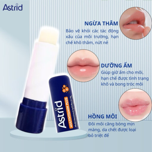 Son Dưỡng Astrid Mỡ Hươu Cho Đôi Môi Mềm Mịn  4.7g 02444 - Hình ảnh 9