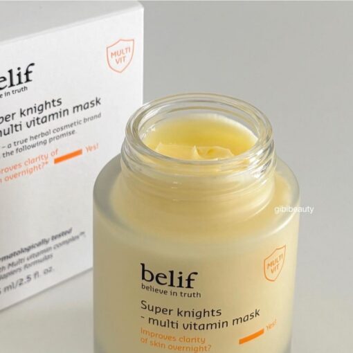 Mặt Nạ Ngủ Dưỡng Sáng Da Belif Super Knight Multi Vitamin Mask 75ml P4855 - Hình ảnh 4