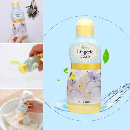 Nước giặt đồ lót Nhật Bản KOBAYASHI SEIYAKU an toàn cho da Lingerie Soap 120ml N3412 - Hình ảnh 3