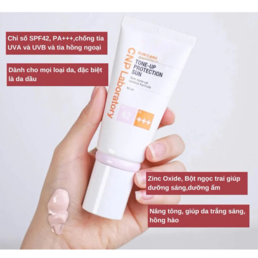 Kem Chống Nắng CNP Laboratory Tone Up Protection Sun Trio Set 50ml + 35ml N3528 - Hình ảnh 8