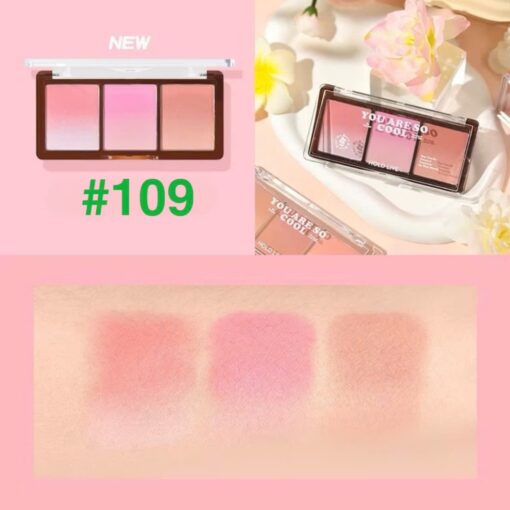 Bảng Phấn Má 3 Ô Hold Live Secret Garden Blush P4884 - Hình ảnh 6