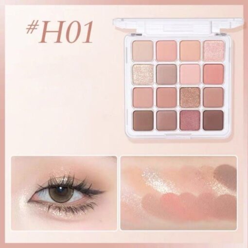 Bảng Phấn Mắt Mịn Lì 16 Ô Hold Live Sunset Magic Eyeshadow Tray P4981