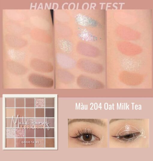 Bảng Phấn Mắt lâu trôi 25 Màu Gogo Tales Play Color Eyeshadow Palette 29.5g P3942 - Hình ảnh 2