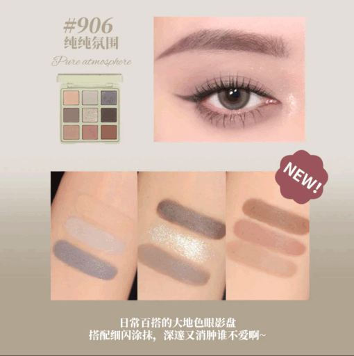 Bảng Phấn Mắt GOGO TALES 9 Ô Secret Garden Eyeshadow Palette 13g P4122 - Hình ảnh 3