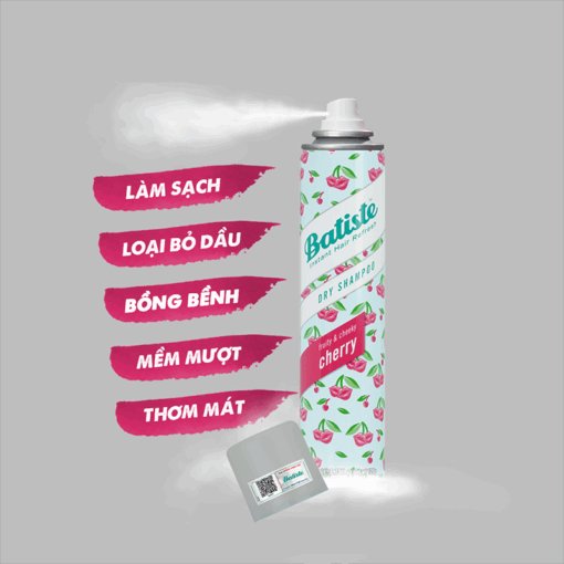 Dầu Gội Khô Batiste Giúp Làm Sạch, Tóc Bồng Bềnh Dry Shampoo 50ml 27450 - Hình ảnh 9