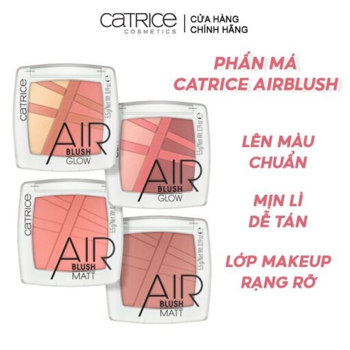 Phấn Má Hồng Mịn Lì, Lên Màu Chuẩn Catrice AirBlush 5.5g P4850